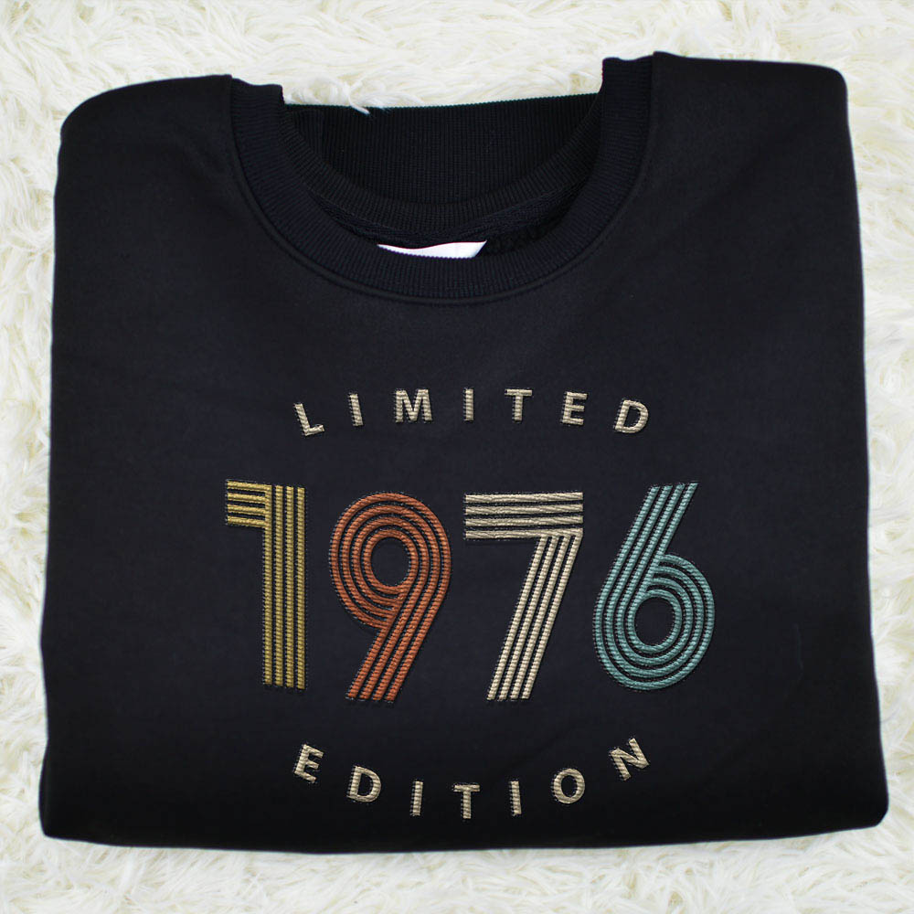 Limited Edition 1976 Embroidered Sweatshirt
