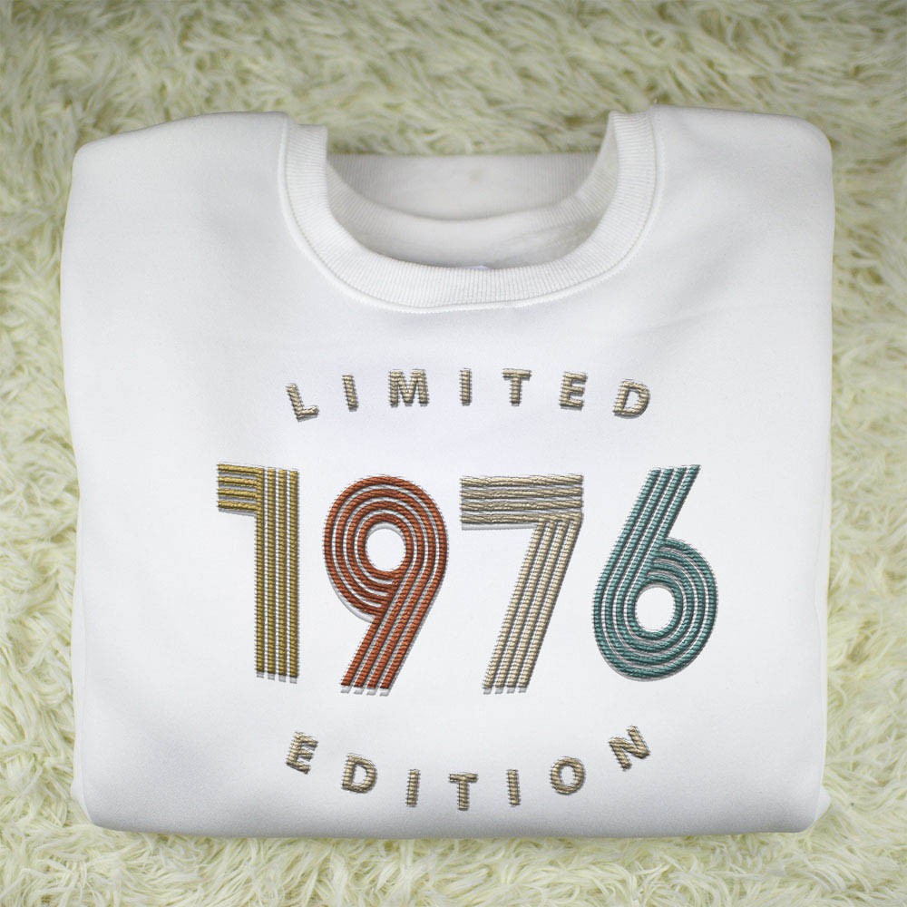 Limited Edition 1976 Embroidered Sweatshirt
