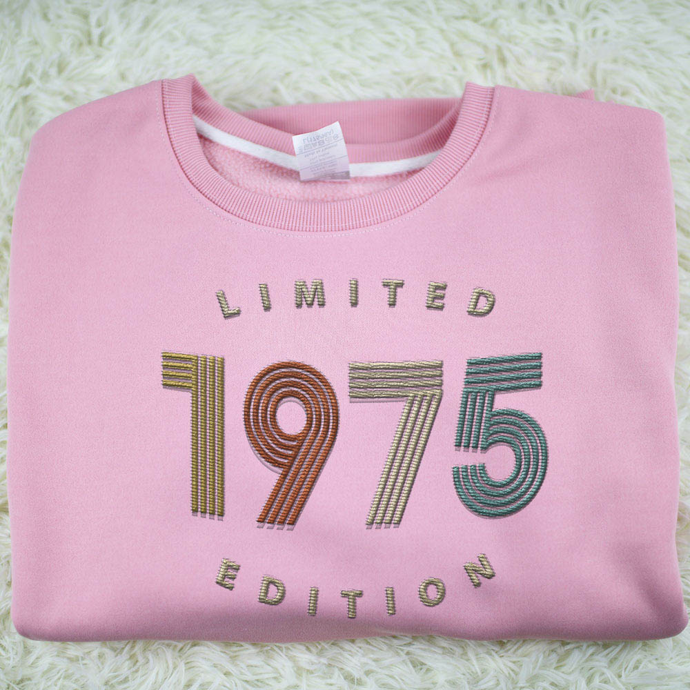 Limited Edition 1975 Embroidered Sweatshirt
