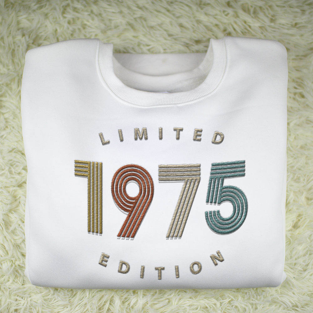 Limited Edition 1975 Embroidered Sweatshirt