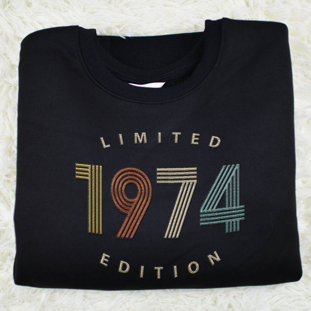 Limited Edition 1974 Embroidered Sweatshirt