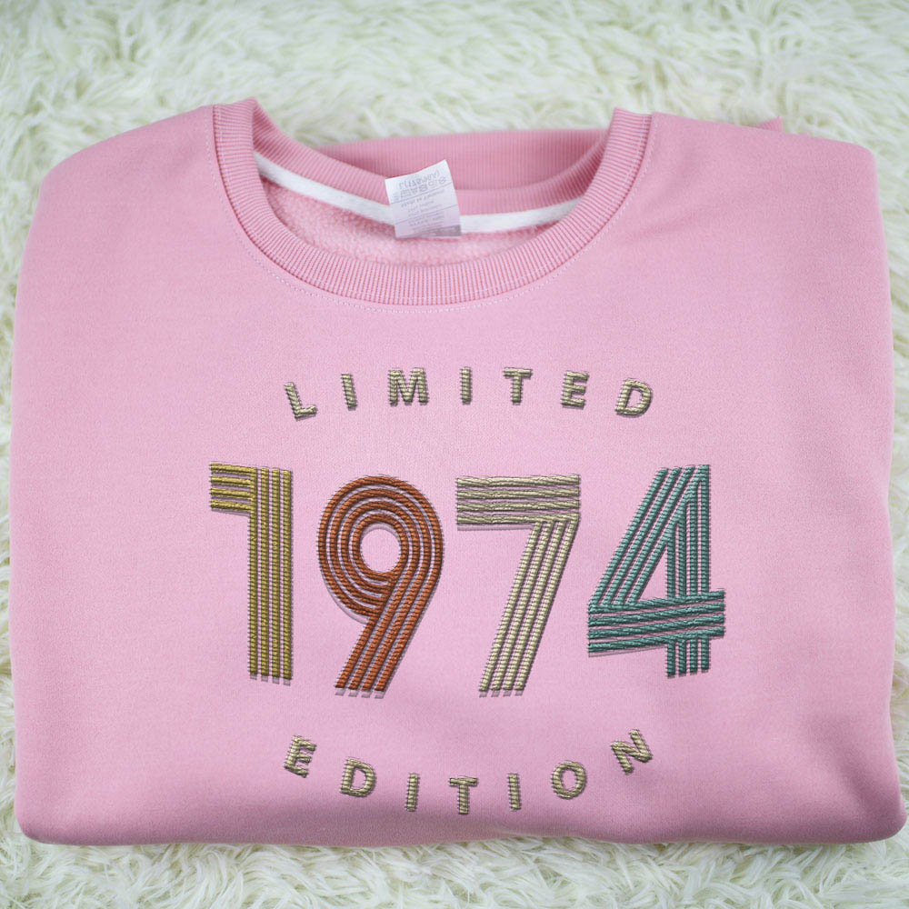 Limited Edition 1974 Embroidered Sweatshirt