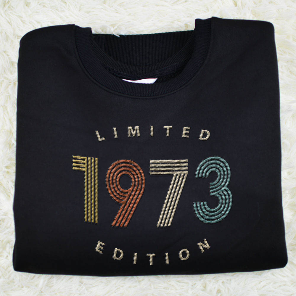 Limited Edition 1973 Embroidered Sweatshirt