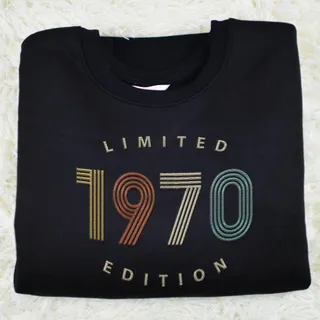 Limited Edition 1970 Embroidered Sweatshirt