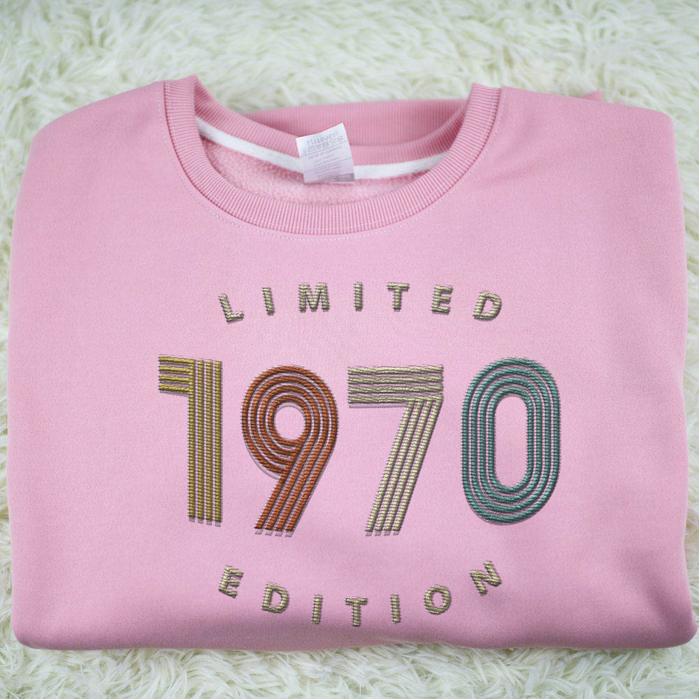 Limited Edition 1970 Embroidered Sweatshirt