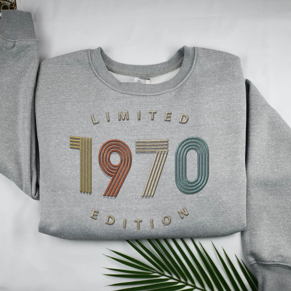 Limited Edition 1970 Embroidered Sweatshirt