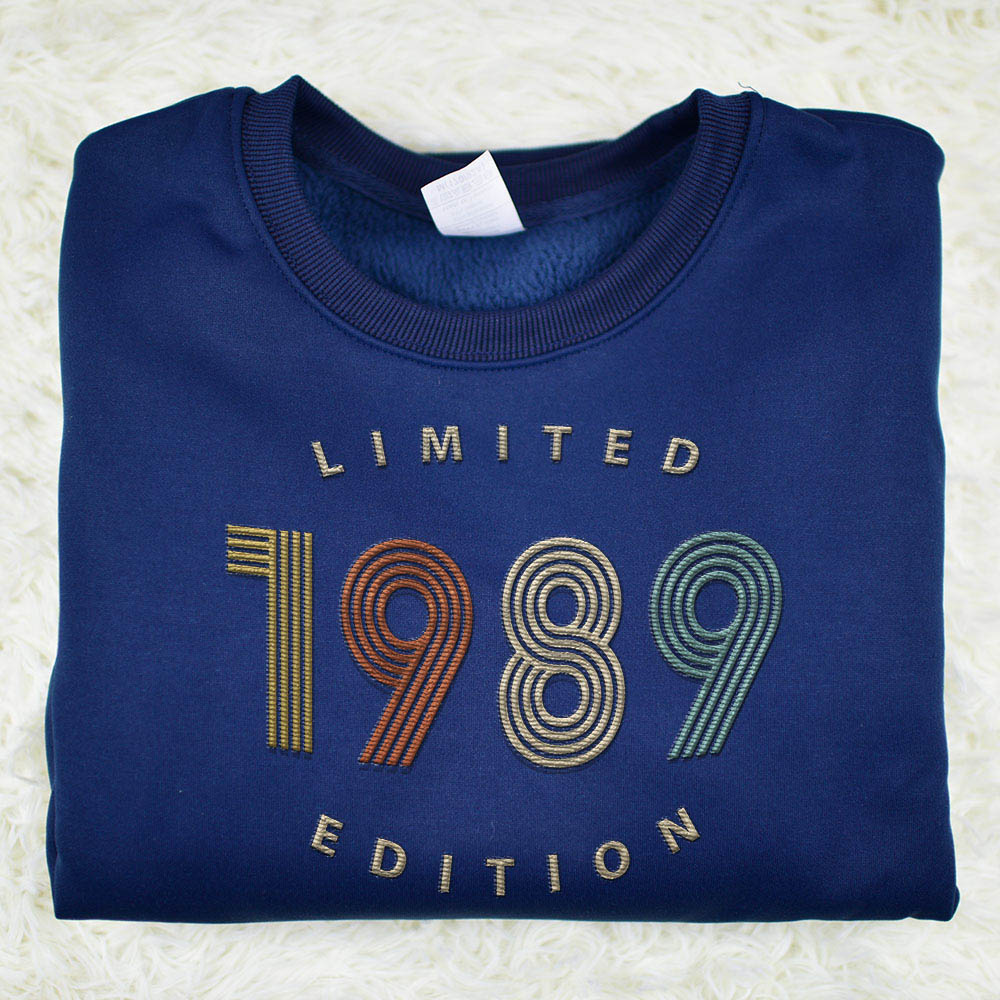 Limited Edition 1989 Embroidered Sweatshirt