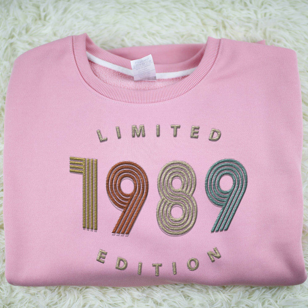 Limited Edition 1989 Embroidered Sweatshirt