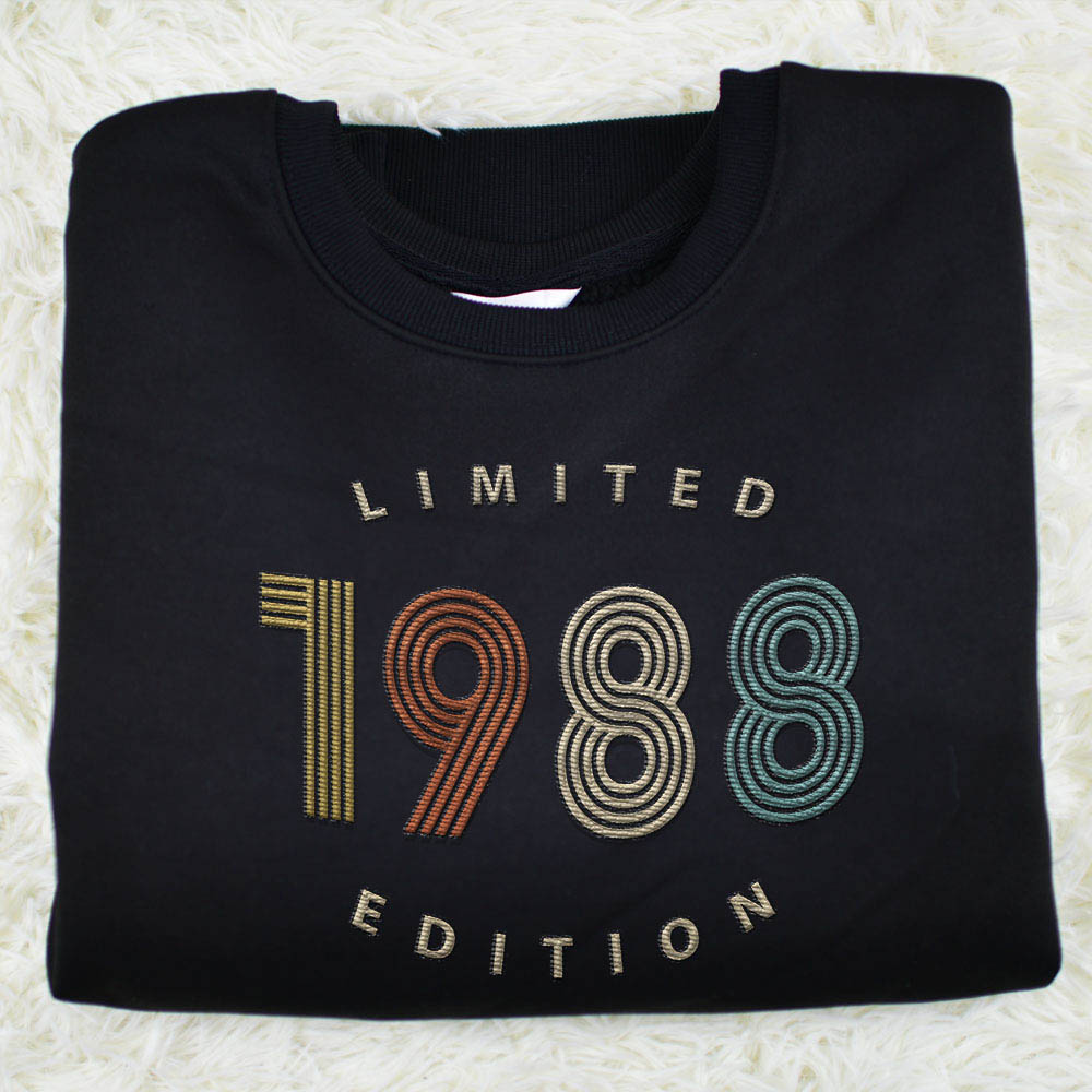 Limited Edition 1988 Embroidered Sweatshirt