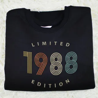 Limited Edition 1988 Embroidered Sweatshirt