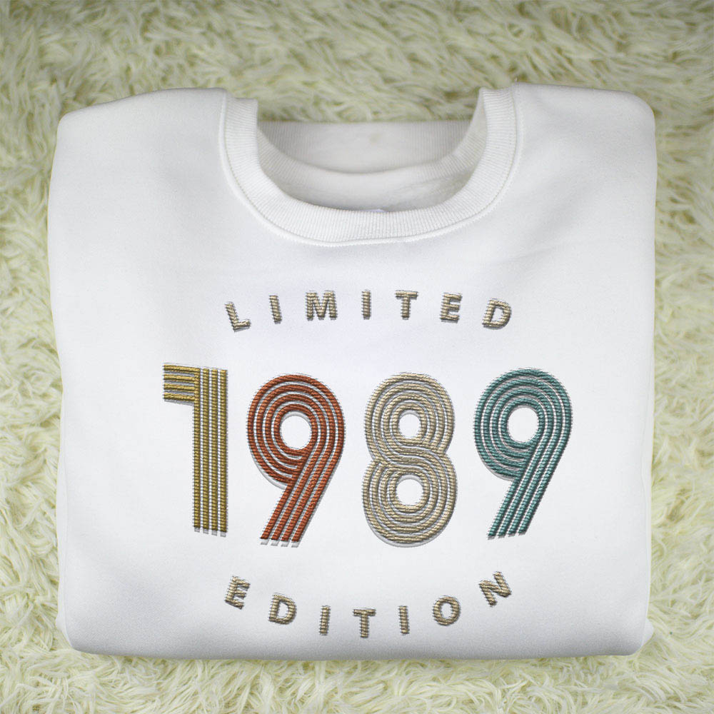 Limited Edition 1989 Embroidered Sweatshirt