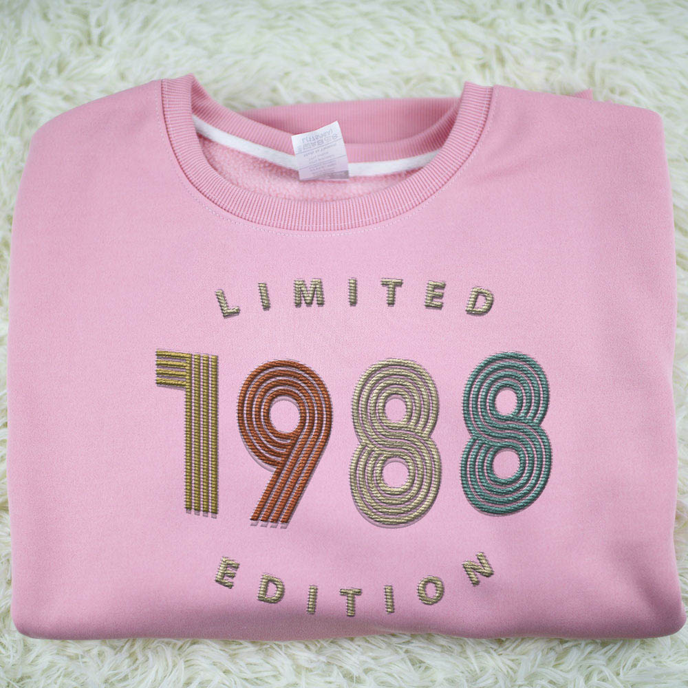 Limited Edition 1988 Embroidered Sweatshirt