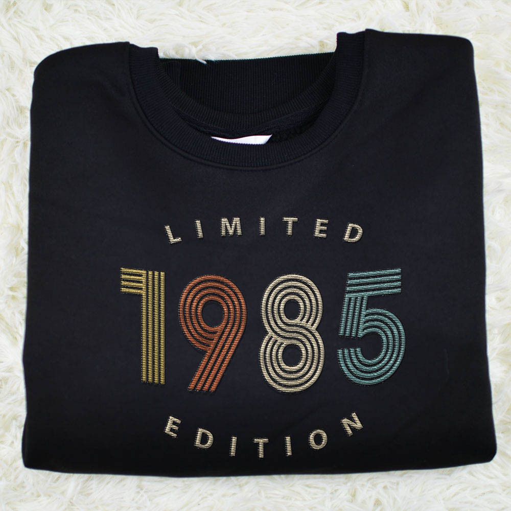 Limited Edition 1985 Embroidered Sweatshirt