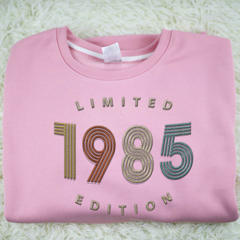 Limited Edition 1985 Embroidered Sweatshirt