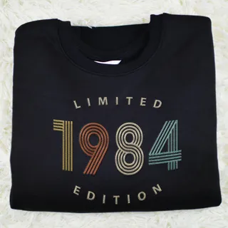 Limited Edition 1984 Embroidered Sweatshirt