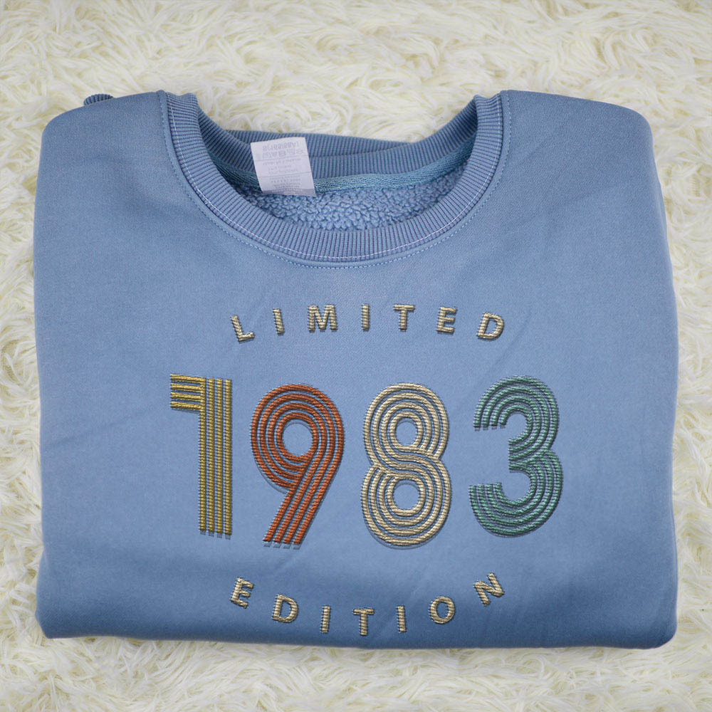 Limited Edition 1983 Embroidered Sweatshirt