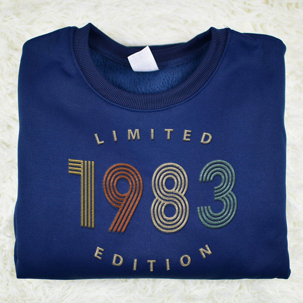 Limited Edition 1983 Embroidered Sweatshirt