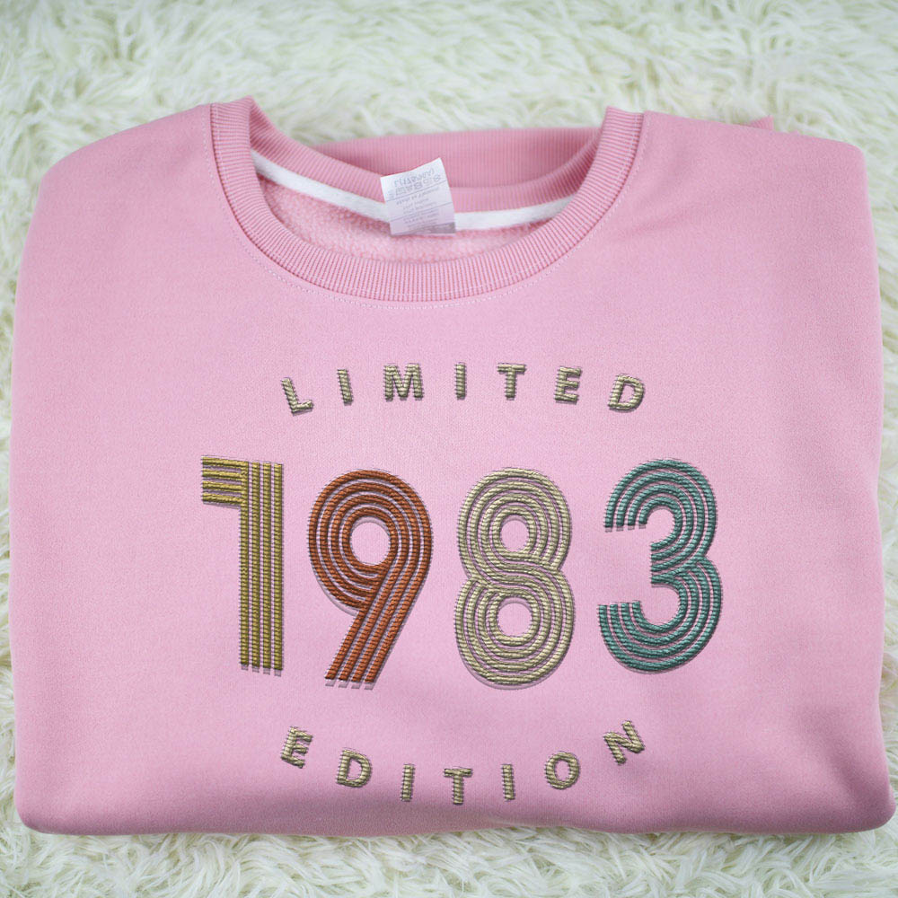 Limited Edition 1983 Embroidered Sweatshirt