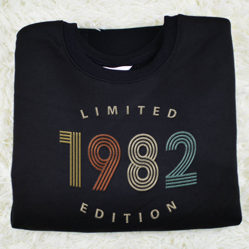 Limited Edition 1982 Embroidered Sweatshirt