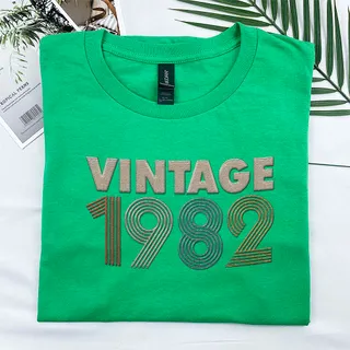 Vintaged 1982 Embroidered T-Shirt – alternate