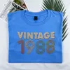 Vintaged 1988 Embroidered T-Shirt