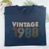 Vintaged 1988 Embroidered T-Shirt