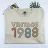 Vintaged 1988 Embroidered T-Shirt