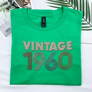Vintaged 1960 Embroidered T-Shirt – alternate