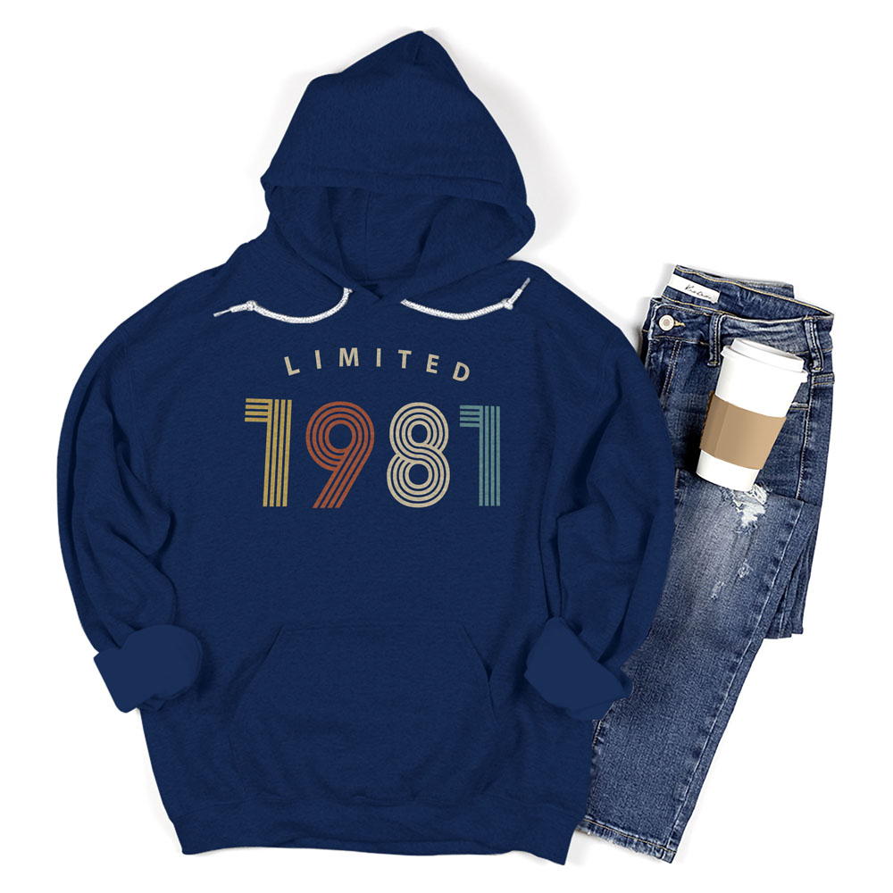 Not Perfect But Limited 1981 Birthday Hoodie For Women Men