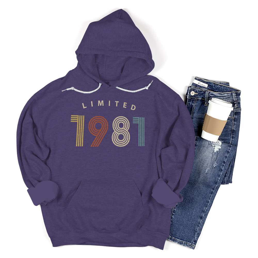 Not Perfect But Limited 1981 Birthday Hoodie For Women Men