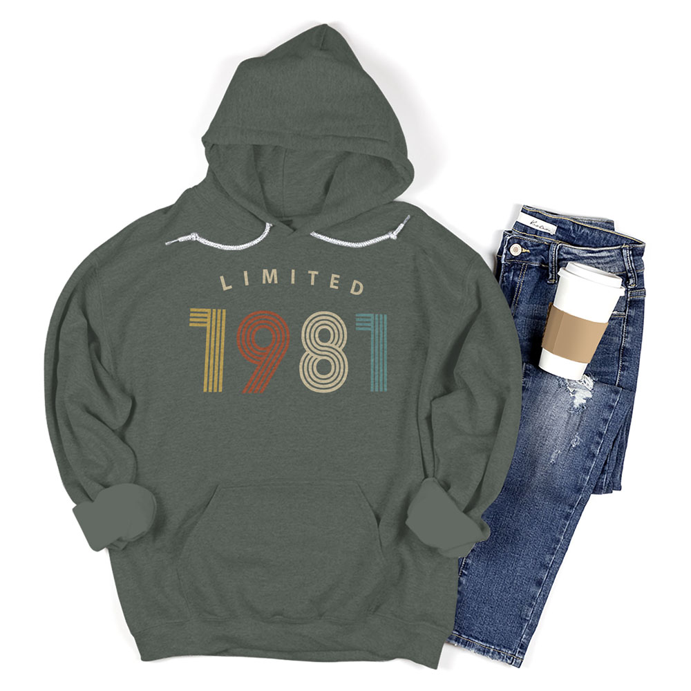Not Perfect But Limited 1981 Birthday Hoodie For Women Men