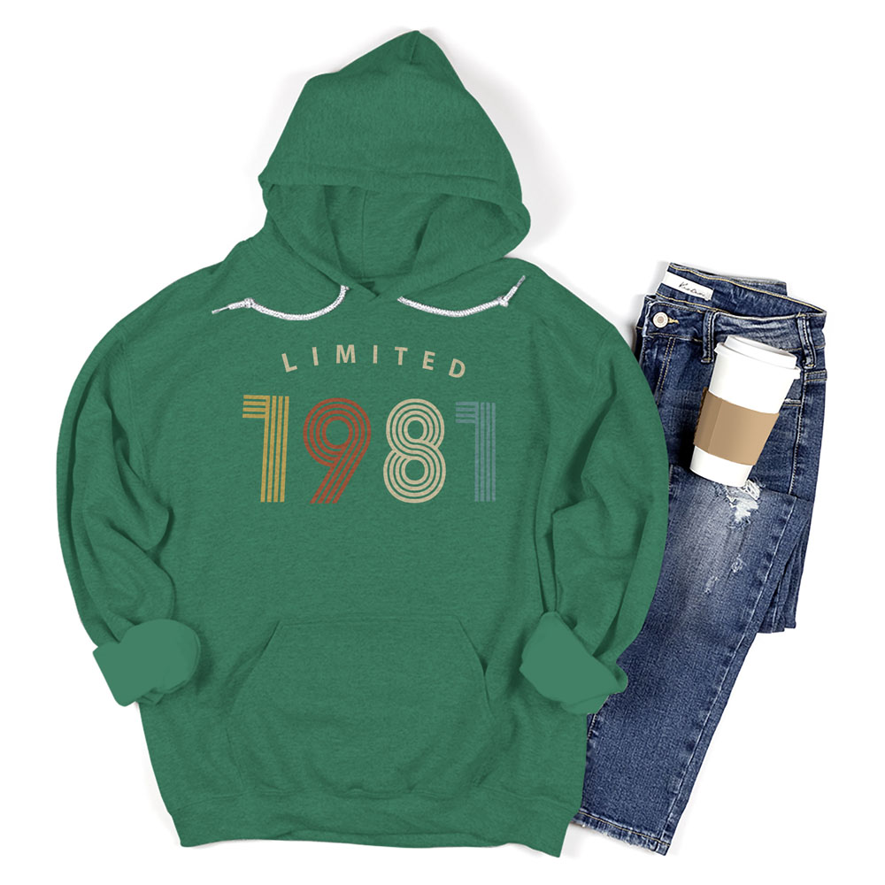Not Perfect But Limited 1981 Birthday Hoodie For Women Men