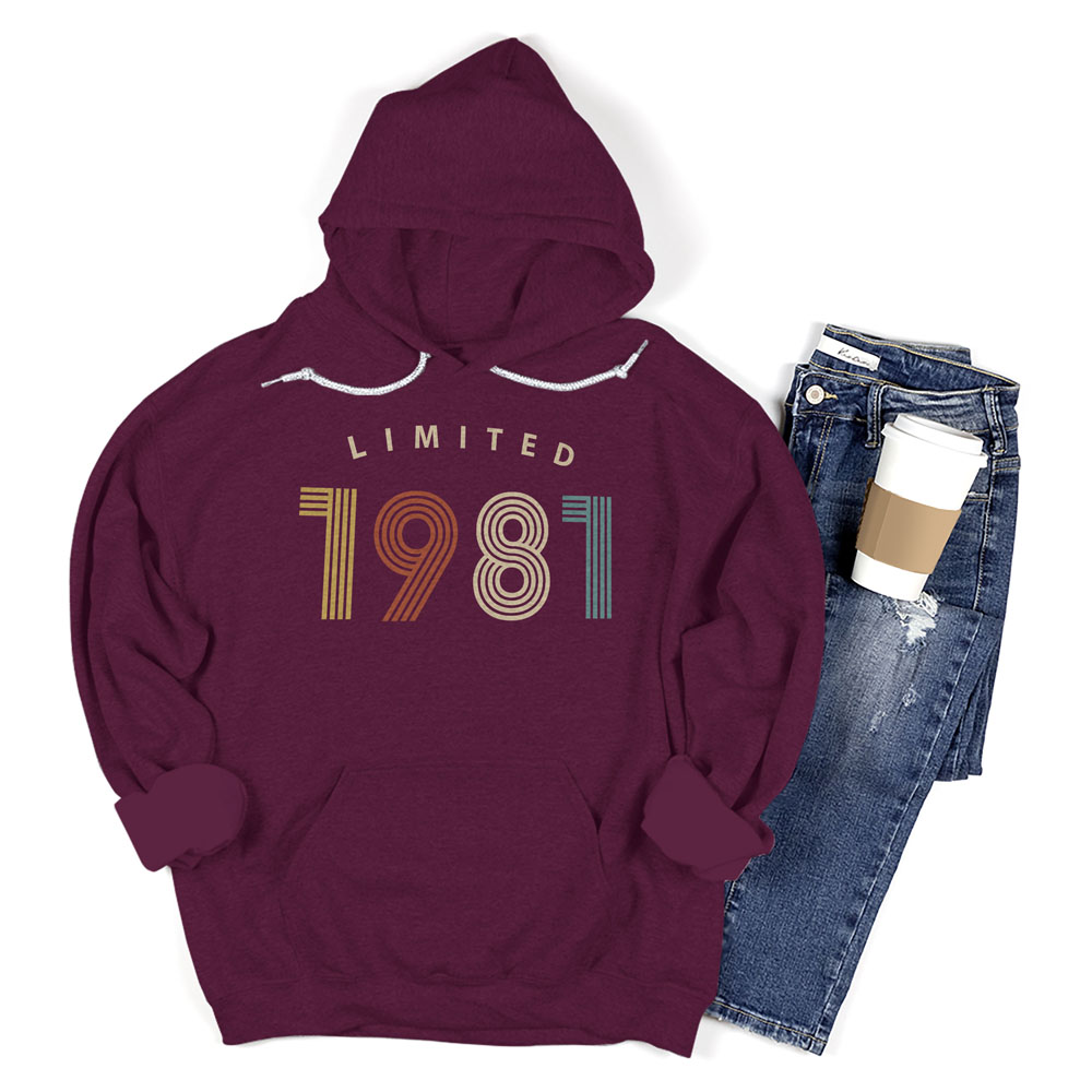 Not Perfect But Limited 1981 Birthday Hoodie For Women Men