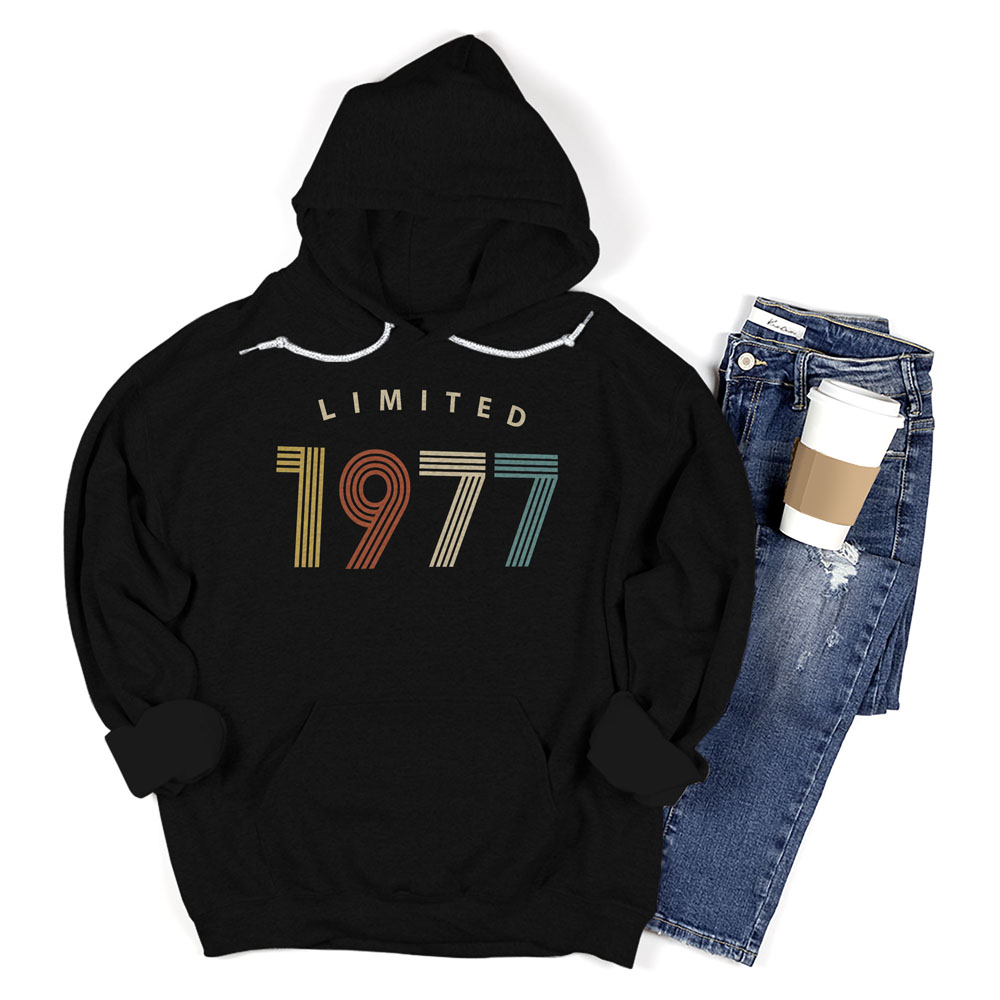 Not Perfect But Limited 1977 Birthday Hoodie For Women Men