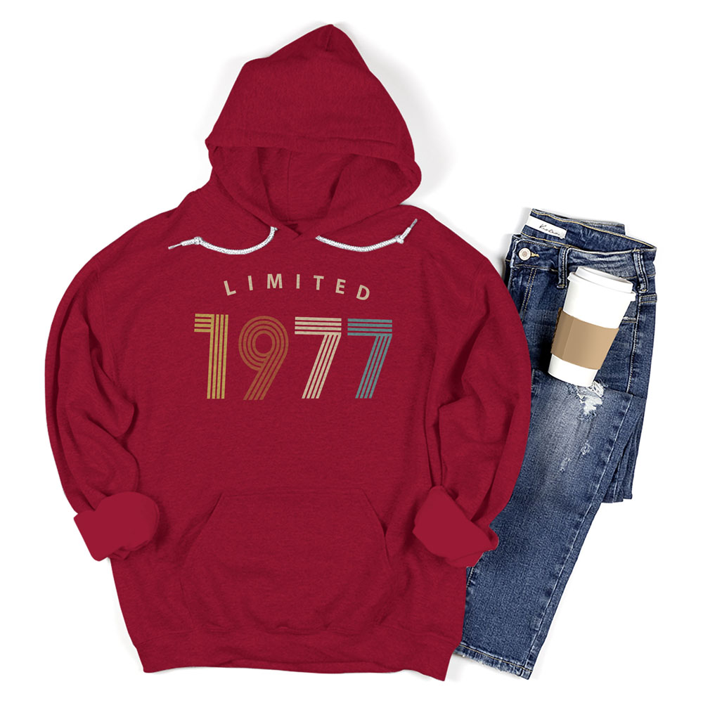 Not Perfect But Limited 1977 Birthday Hoodie For Women Men