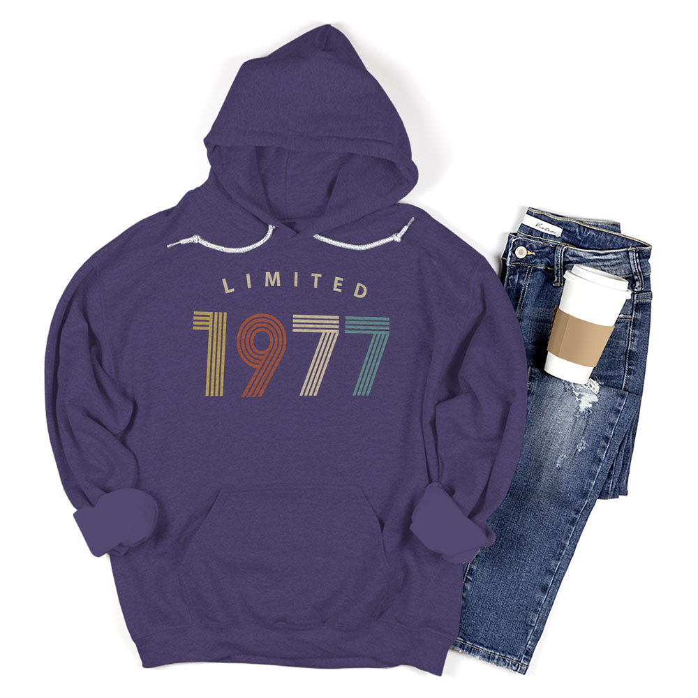Not Perfect But Limited 1977 Birthday Hoodie For Women Men