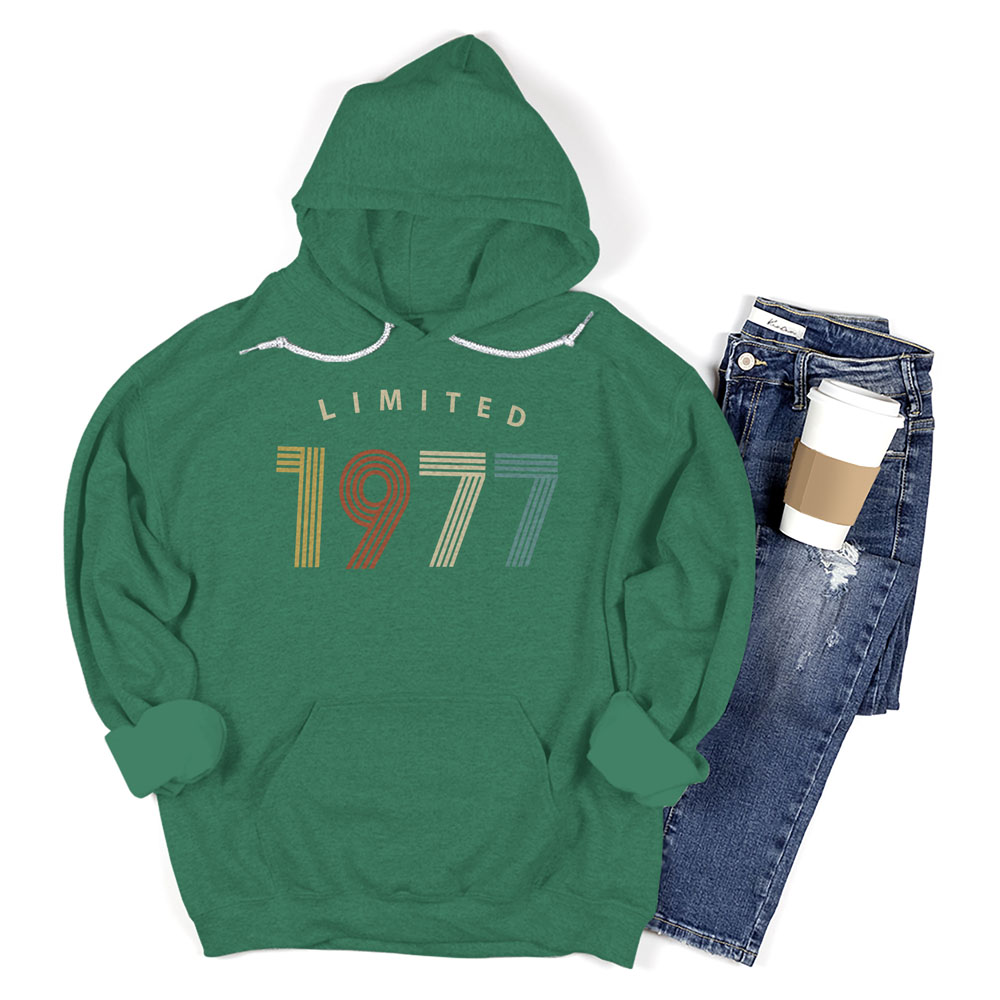 Not Perfect But Limited 1977 Birthday Hoodie For Women Men
