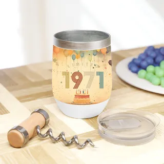 Limited 1971 Birthday Wine Tumbler
