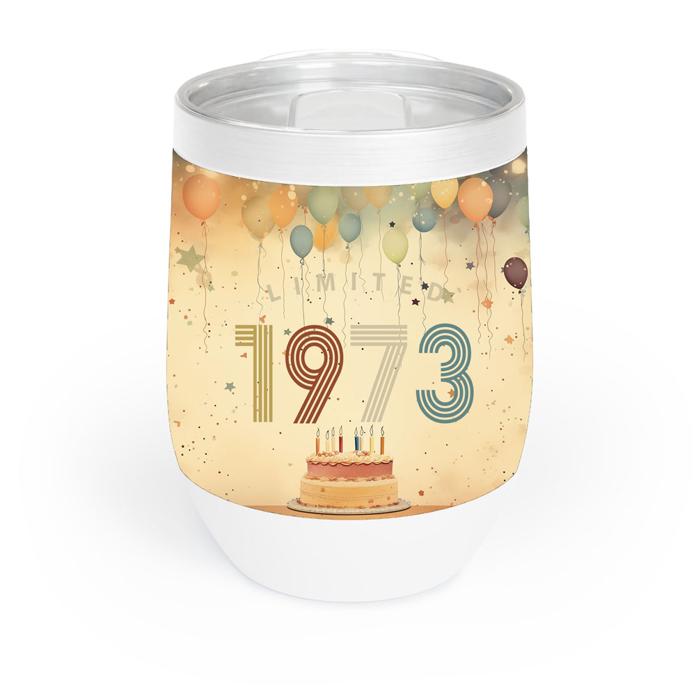 Limited 1973 Birthday Wine Tumbler Limited 1973 Birthday Wine Tumbler