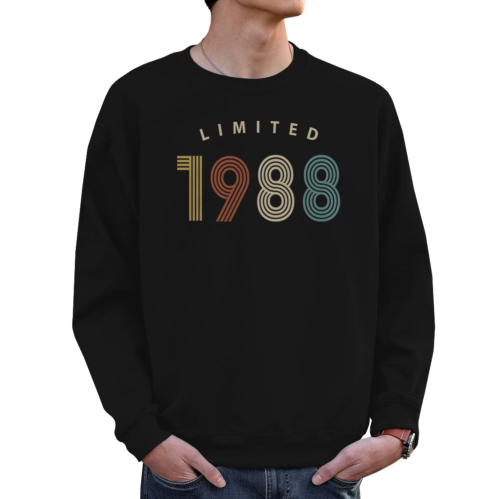 Limited 1988 Birthday Sweatshirt For Men Women