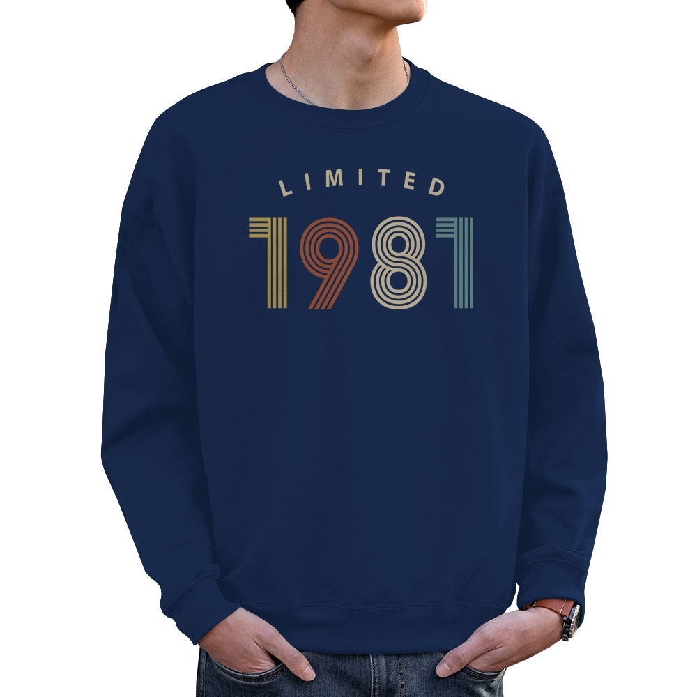 Limited 1981 Birthday Sweatshirt For Men Women
