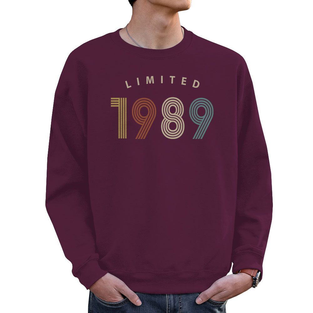 Limited 1989 Birthday Sweatshirt For Men Women
