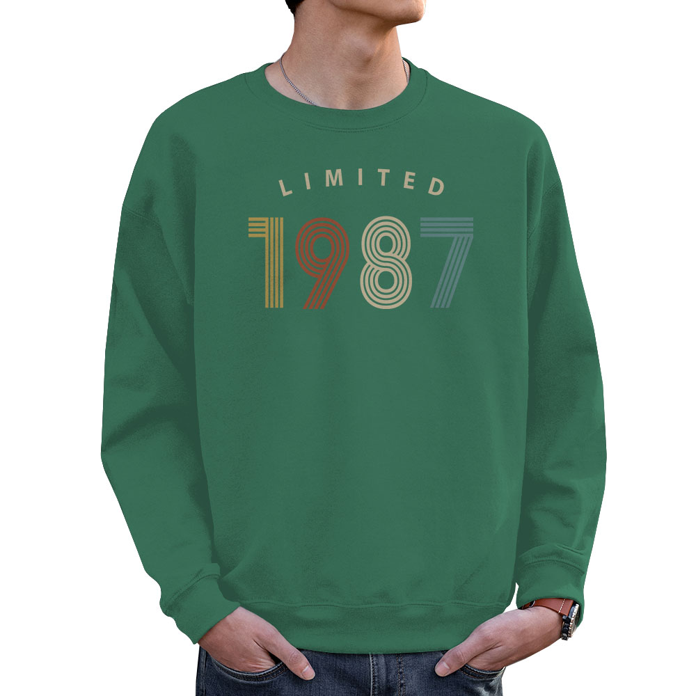 Limited 1987 Birthday Sweatshirt For Men Women
