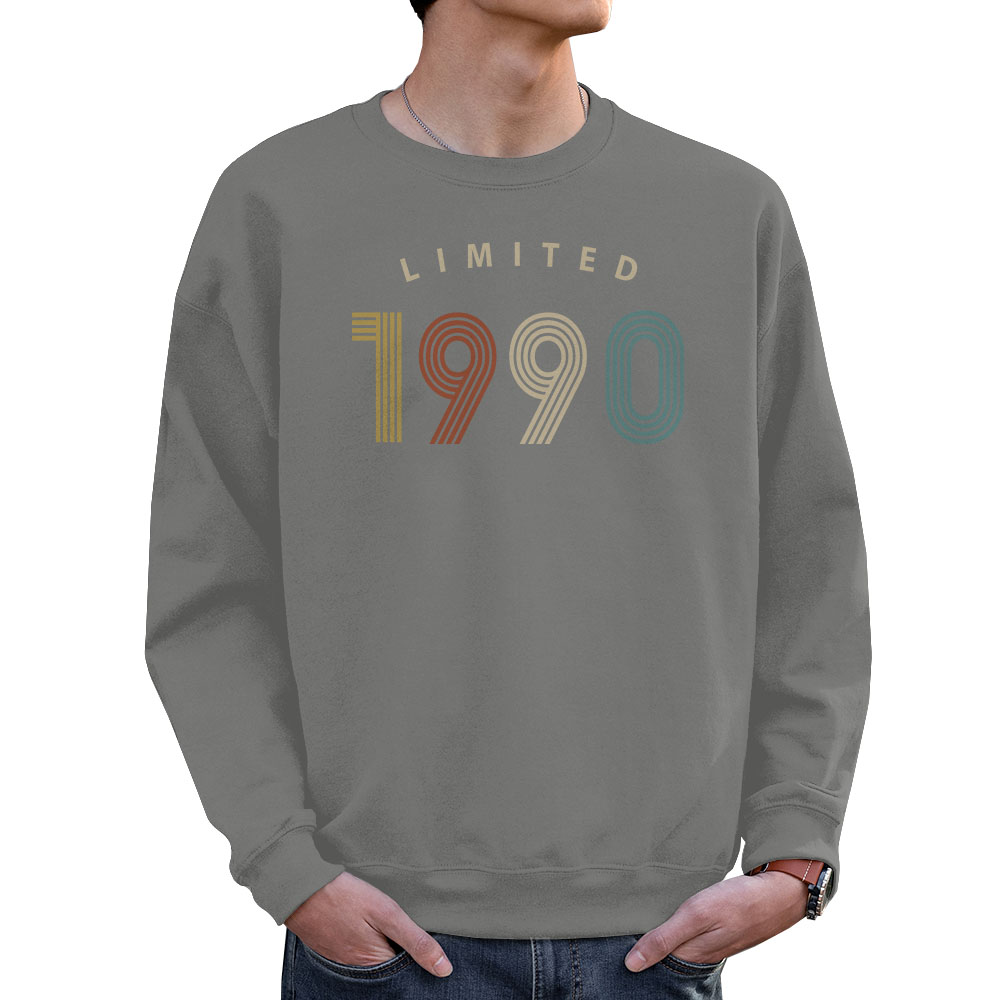 Limited 1990 Birthday Sweatshirt For Men Women