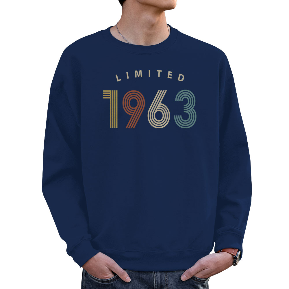 Limited 1963 Birthday Sweatshirt For Men Women