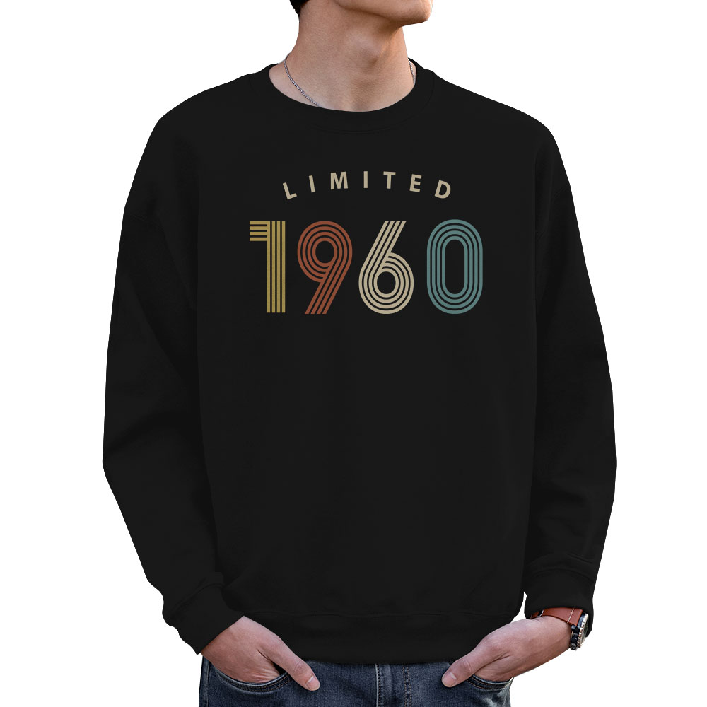 Limited 1960 Birthday Sweatshirt For Men Women