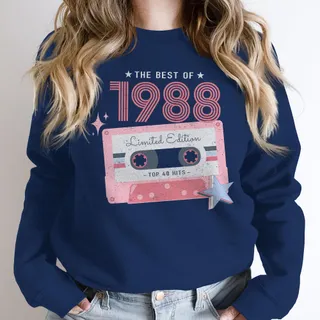 The Best Of 1988 Birthday Sweatshirt – alternate