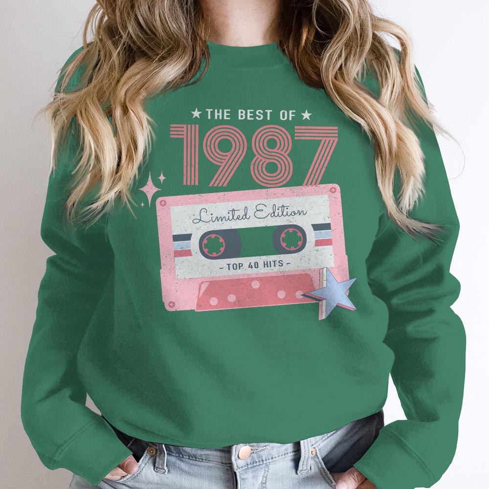 The Best Of 1987 Birthday Sweatshirt