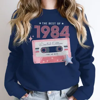 The Best Of 1984 Birthday Sweatshirt – alternate