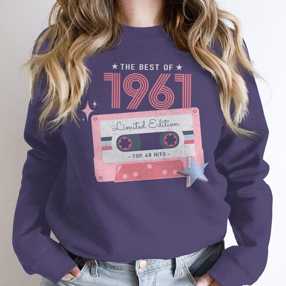 The Best Of 1961 Birthday Sweatshirt The Best Of 1961 Birthday Sweatshirt